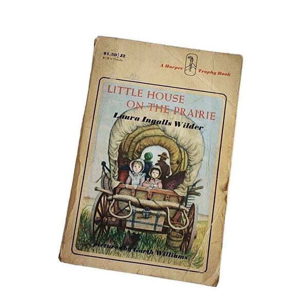 Vintage Nonfiction Books, Little House on the Prairie Paperback Story Book - Picture 1 of 5
